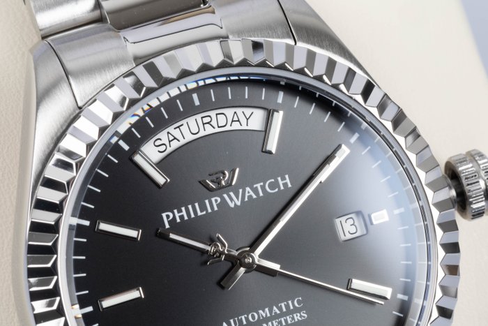 Philip Watch - Caribe Urban - Automatic - Day  Date - Swiss Made - 39 mm - Mænd - 2020+