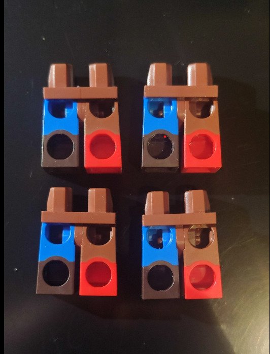 Lego - Prototype - Test Print LEGS Machine alignment full set