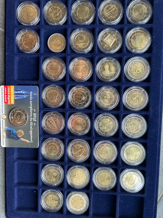 Europa. 2 Euro 2014/2015 (33 coins)  (Ingen mindstepris)