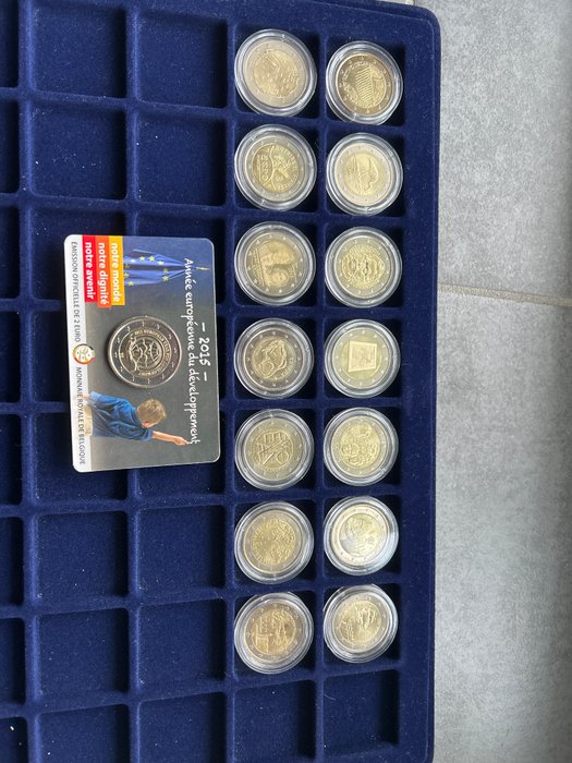 Europa. 2 Euro 2014/2015 (33 coins)  (Ingen mindstepris)