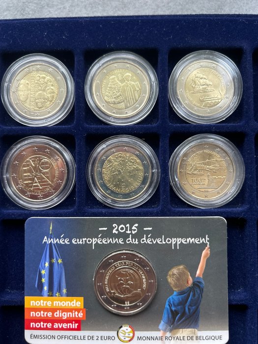 Europa. 2 Euro 2014/2015 (33 coins)  (Ingen mindstepris)