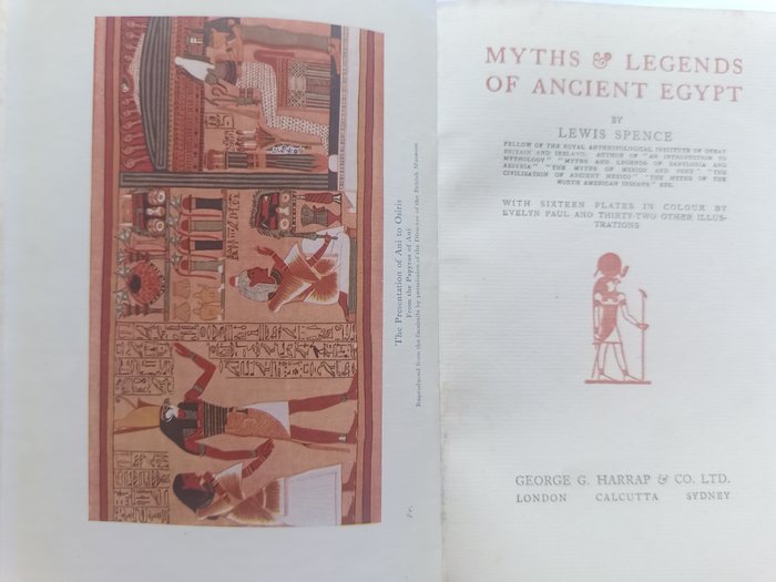 Lewis Spence/Evelyn Paul - Myths and Legends of ancient Egypt - 1922