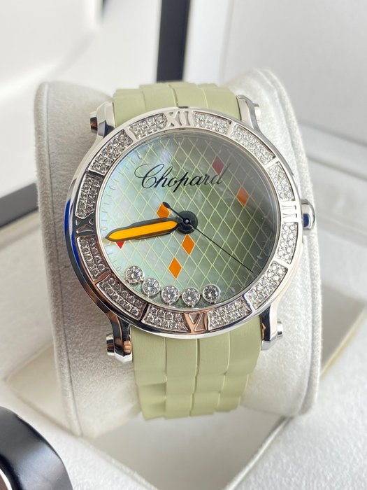 Chopard - Happy Sport Round - 288524-3003 - Kvinder - 2020+