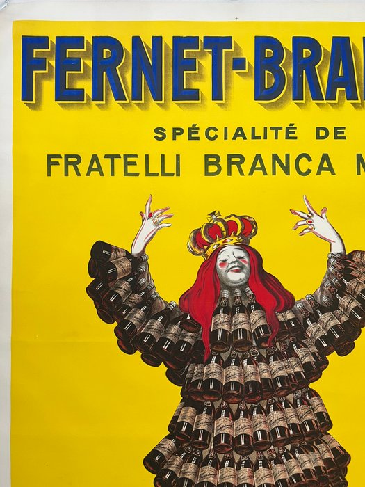 Leonetto Cappiello - poster pubblicitario- Fernet Branca-Cappiello-telato-1909 - 1900‹erne