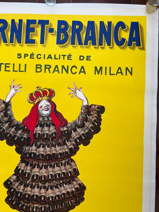 Leonetto Cappiello - poster pubblicitario- Fernet Branca-Cappiello-telato-1909 - 1900‹erne