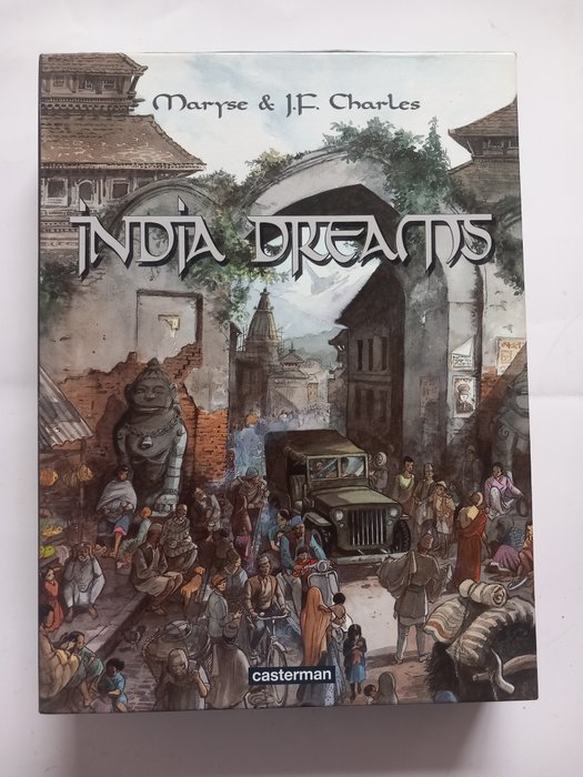 India Dreams T1 à T5 + dédicace - 5x C + coffret - 5 Album - Første udgave - 2002/2005