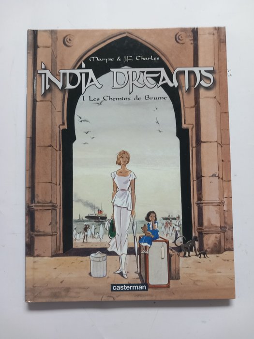 India Dreams T1 à T5 + dédicace - 5x C + coffret - 5 Album - Første udgave - 2002/2005