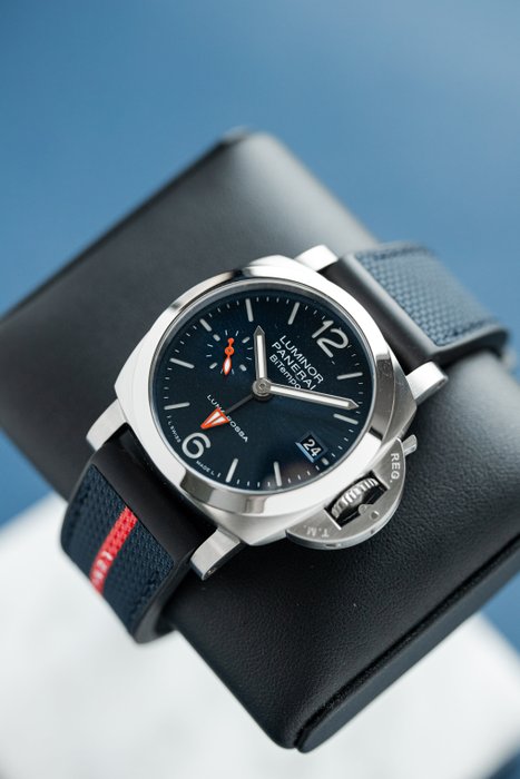 Panerai - Luminor Quaranta Bitempo Luna Rossa - PAM01404 - Mænd - 12/2023