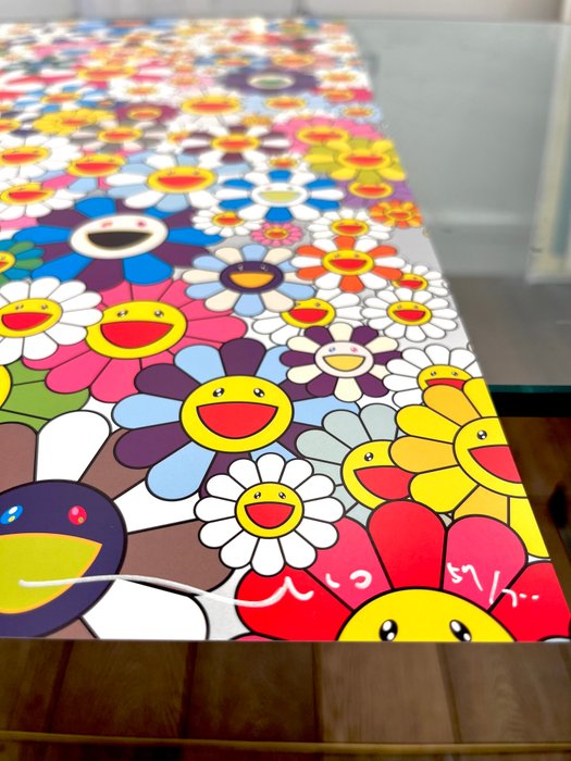 Takashi Murakami (1962) - Could Reach That Field Of Flowers, I Would Die Happy