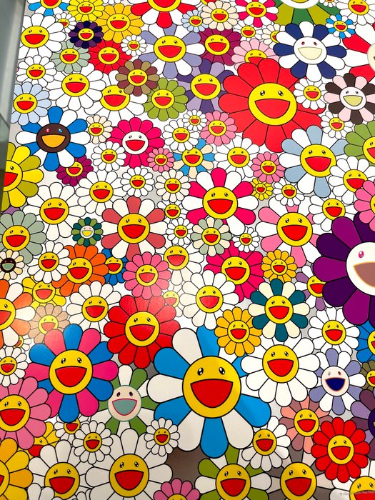 Takashi Murakami (1962) - Could Reach That Field Of Flowers, I Would Die Happy