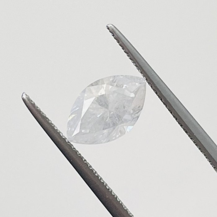 1 pcs Diamant  (Natur)  - 1.63 ct - Marquise - I2 - Gemological Institute of America (GIA)