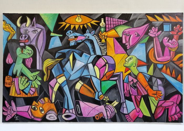 Elena Khmeleva (1966) - Guernica. Variante. XXL