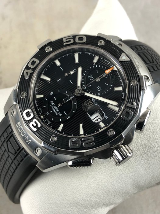 TAG Heuer - Aquaracer 500M Chronograph Automatic - CAJ2110.FT6023 - Mænd - 2011-nu