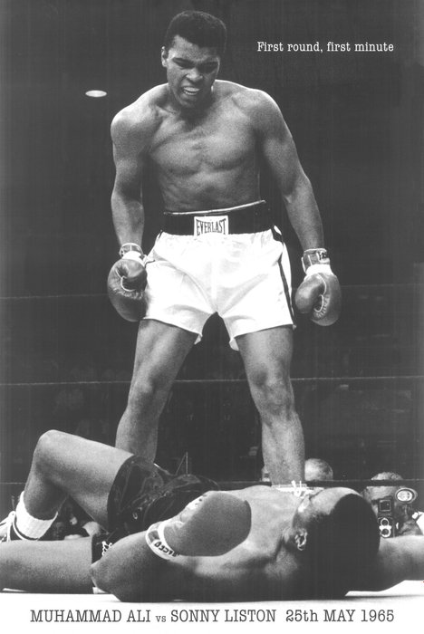 Muhammad Alí  Sonny Liston - "First Round, First Minute"