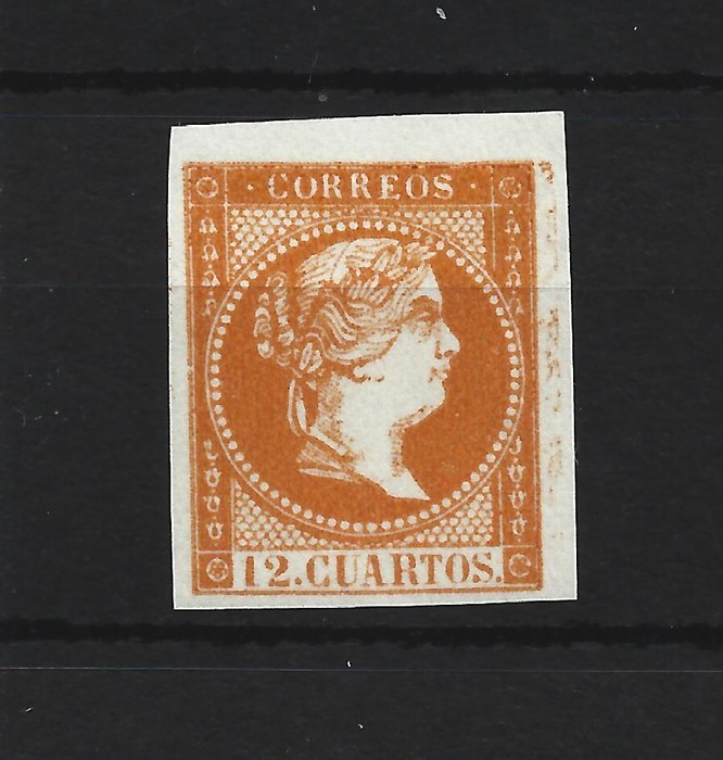 Spanien 1870 - intet fixer luksusstempel - Edifil ne 1A