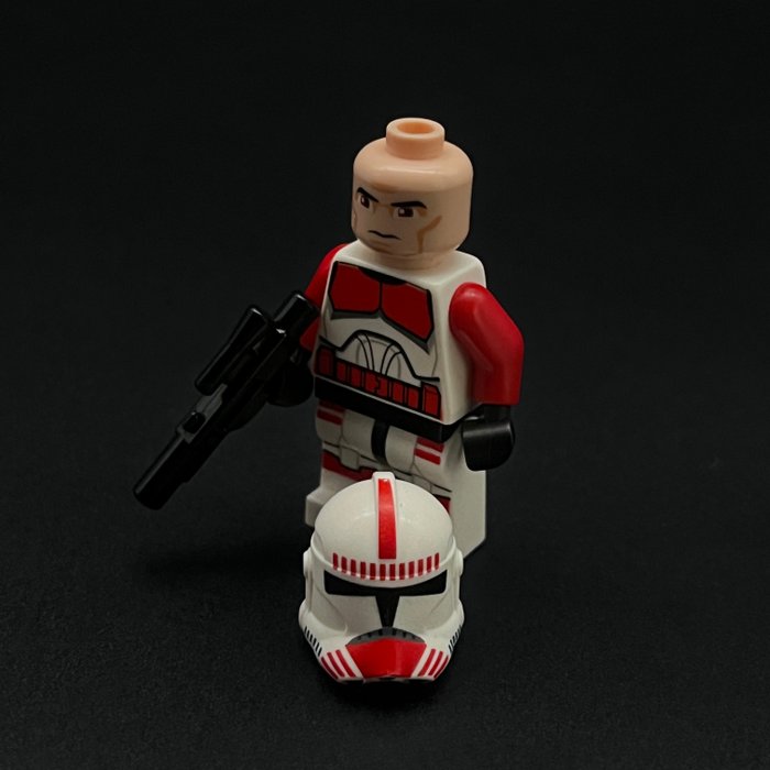 Lego - Star Wars - sw0531 - Lego Star Wars - Clone Shock Trooper, Coruscant Guard (Phase 2) - Large Eyes (sw0531) - 2000-2010 - Danmark