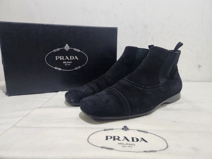 Prada - Chelsea støvler - Størelse: UK 95