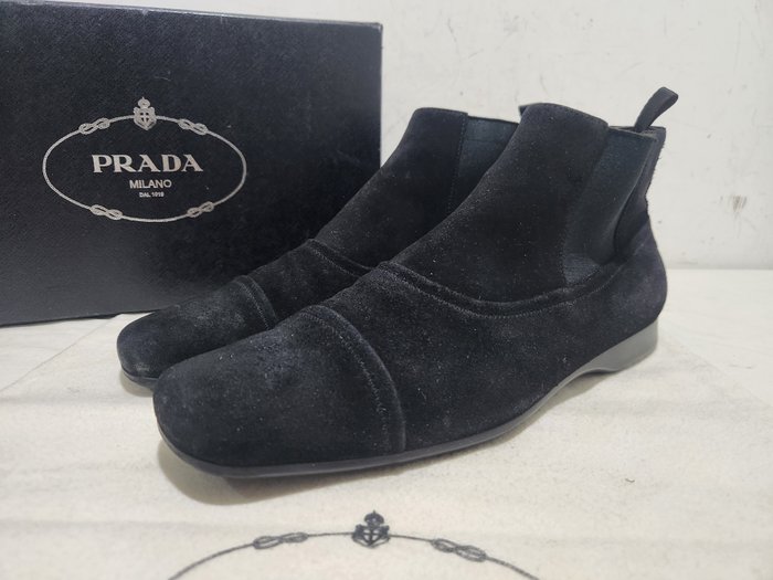 Prada - Chelsea støvler - Størelse: UK 95