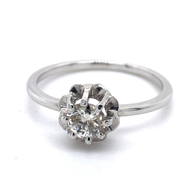 Ring Platin Diamant (Natur)