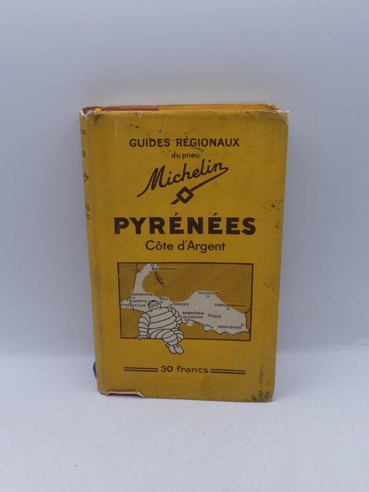 Michelin - Guide régionaux du Pneu Michelin : Pyrénées Cote d'argent - 1934-1935