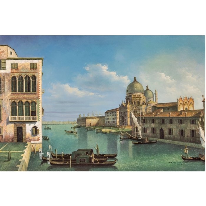 Giovanni Antonio Canal detto Canaletto (1697-1768), Seguace di - Veduta del Canal Grande