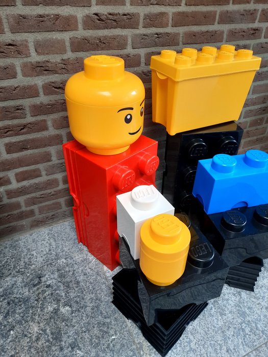 Lego - 9x opbergbakken van LEGO