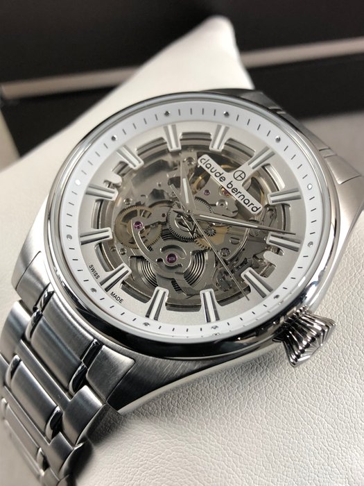 Claude Bernard - Proud Heritage Automatic Skeleton - 85307-3M-AIN - Mænd - 2011-nu