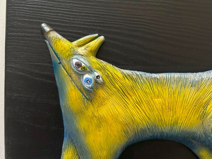 Andrzej Gudanski - Relief Yellow dog