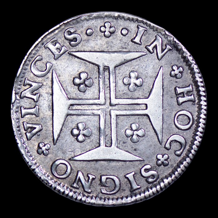 Portugal. D. Pedro II (1683-1706). Cruzado (400 Reis) 1688 - Data Emendada (88 sobre 87) - Lisboa