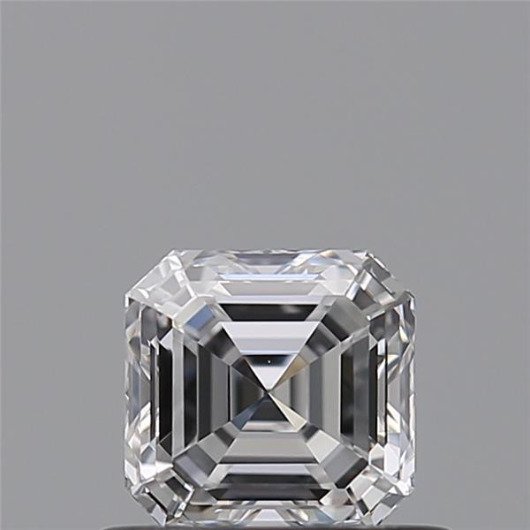 Ingen mindstepris - 1 pcs Diamant  (Natur)  - 0.82 ct - Smaragd - F - VVS1 - Gemological Institute of America (GIA)