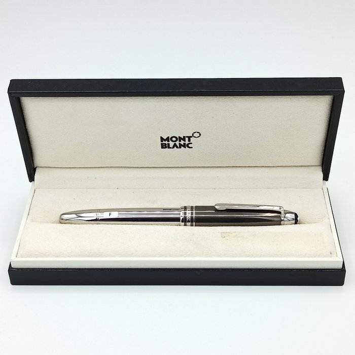 Montblanc - Meisterstuck - Solitaire Hematite - M - 18k Gold Nib - Fyldepen