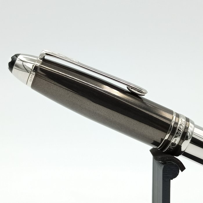 Montblanc - Meisterstuck - Solitaire Hematite - M - 18k Gold Nib - Fyldepen