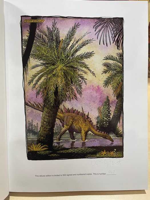 Dinosaur Discoveries - Signed by William Stout - 2 Tegneserie