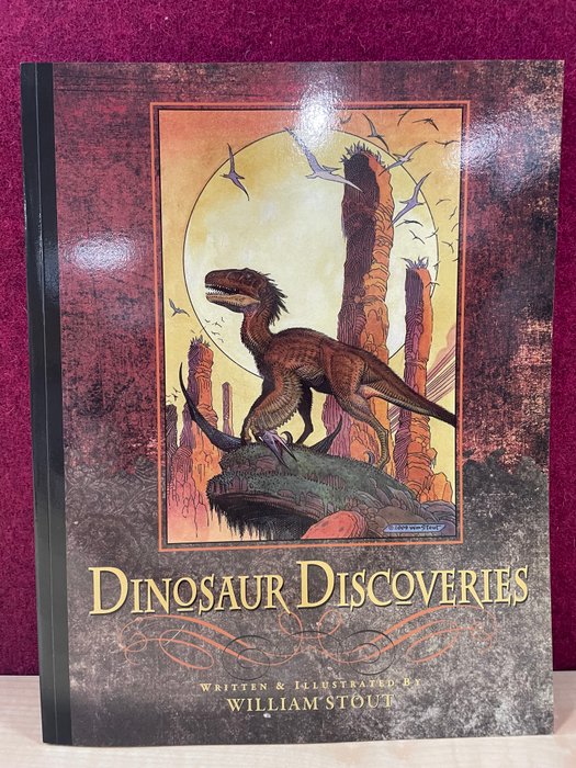 Dinosaur Discoveries - Signed by William Stout - 2 Tegneserie