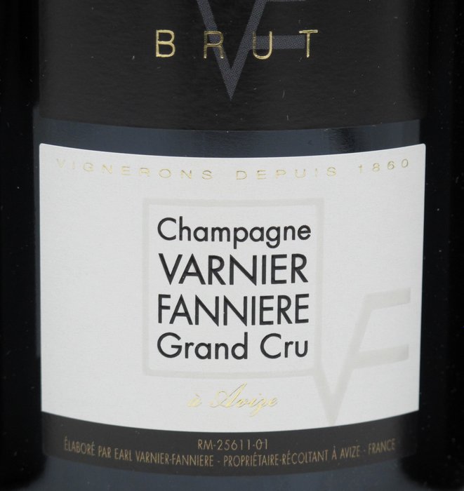 Varnier-Fannière Brut - Champagne Grand Cru - 4 Flaske (0,75L)