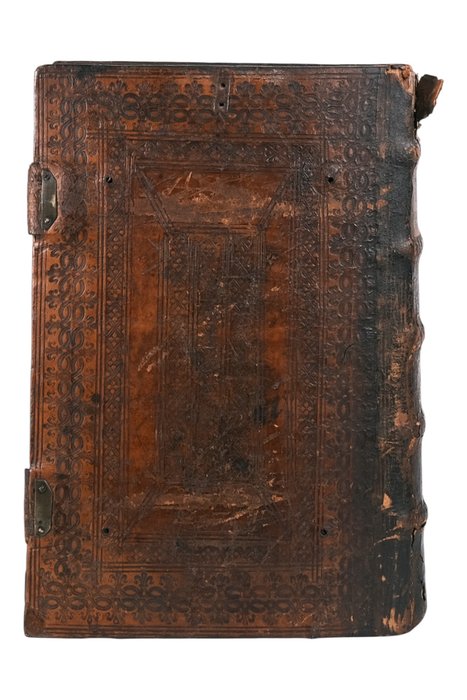 Saint Bonaventura / Sancti Bonaventurae - Opera, Sixti V. Pont. Max. [ First volume of the collected works of Saint Bonaventura, with portrait - 1588-1596