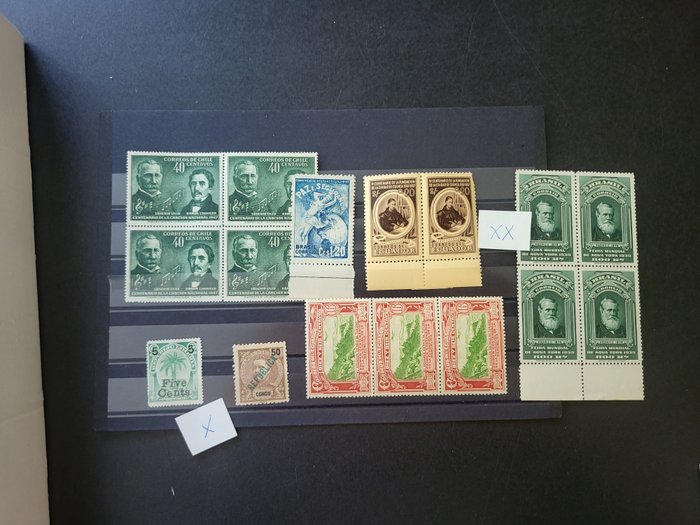 Verden 1850/1970 - eventyrlig fest mange gamle og de fleste MNH forskellige lande finder muligt