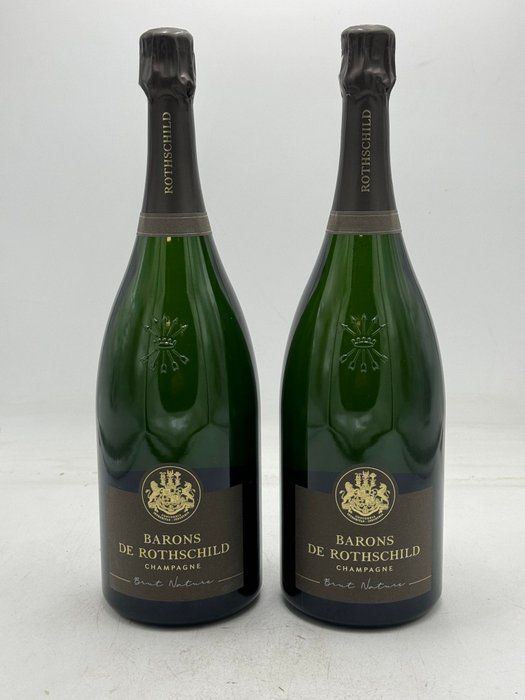 Barons de Rothschild - Champagne Brut Nature - 2 Magnummer (1,5 L)