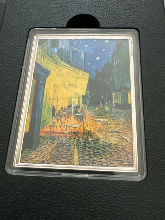 Cook-øerne. 1/4 Dollar 2015 Van Gogh - Café Terrace at Night  (Ingen mindstepris)