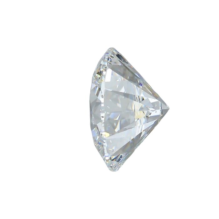 1 pcs Diamant  (Natur)  - 4.06 ct - Rund - H - SI2 - Gemological Institute of America (GIA)