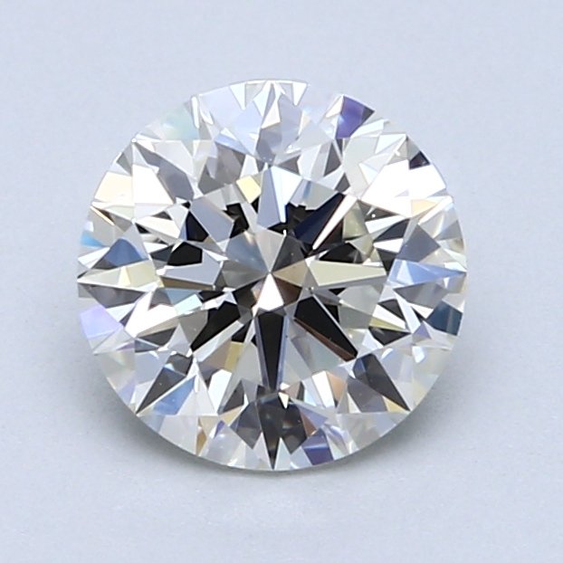 1 pcs Diamant  (Natur)  - 1.51 ct - Rund - I - VVS2 - Gemological Institute of America (GIA)