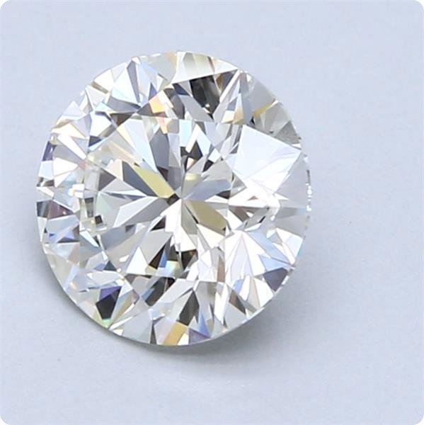 1 pcs Diamant  (Natur)  - 1.51 ct - Rund - I - VVS2 - Gemological Institute of America (GIA)