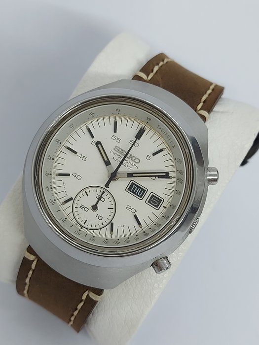 Seiko - Helmet Chronograph - Ingen mindstepris - 6139-7100 - Mænd - 1970-1979