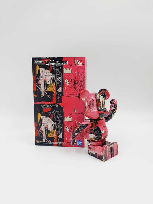 Jean-Michel Basquiat x Andy Warhol x Medicom Toy - Be@rbrick 200% - Warhol x Basquiat  bearbrick 2022