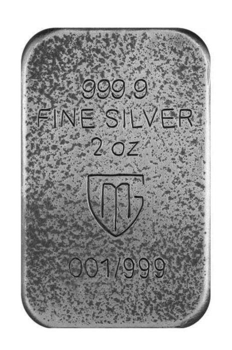 Verden. Silver Bar ND Gods Götter Tyr, 2 Oz (.999