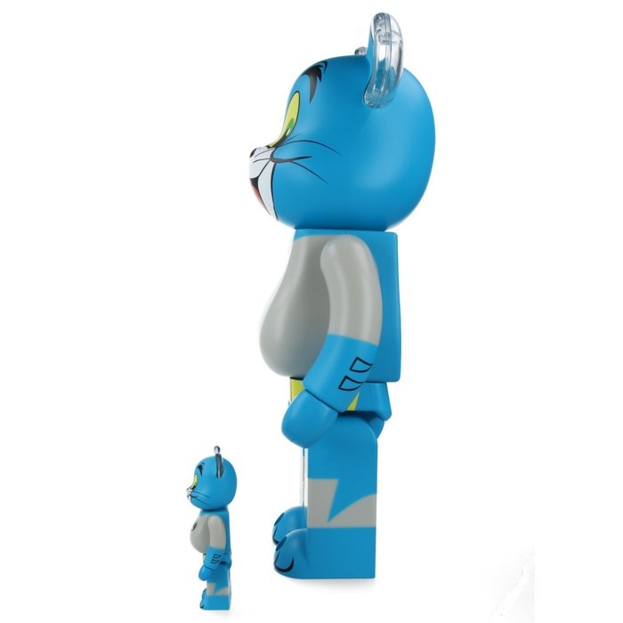 Medicom Toy Be@rbrick - 400%  100% Bearbrick set - Tom and Jerry (Batman  Joker)