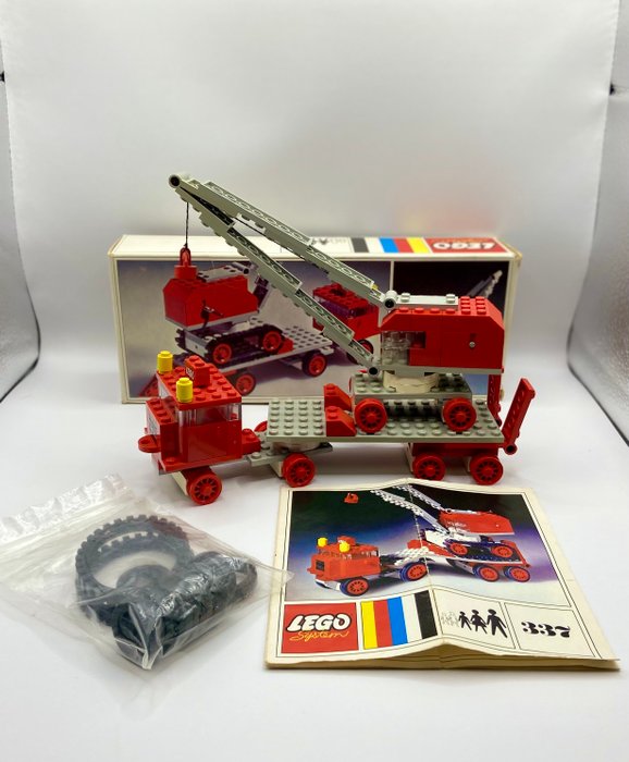 Lego - System - 337 - Truck with Crane and Caterpillar Track 337 - 1960-1970