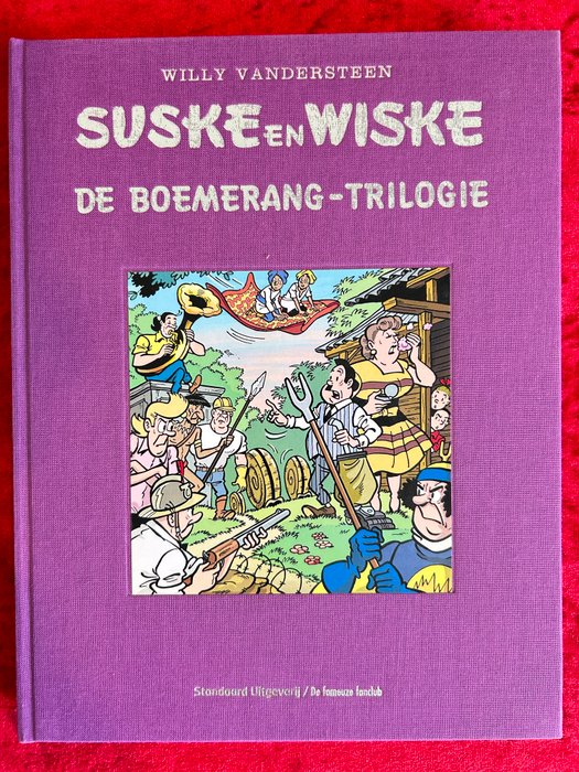 Suske en Wiske Gelegenheids uitgaven Fameuze Fanclub - De Boemerang-trilogie - 1 Album - Begrænset og nummereret udgave - 2010