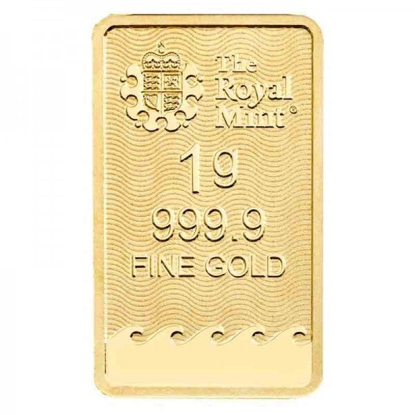 1 gram - Guld 999 - Royal Mint – Britannia - Forseglet  (Ingen mindstepris)