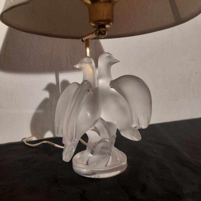 Lalique - René Lalique - Bordlampe - arianna - Krystal